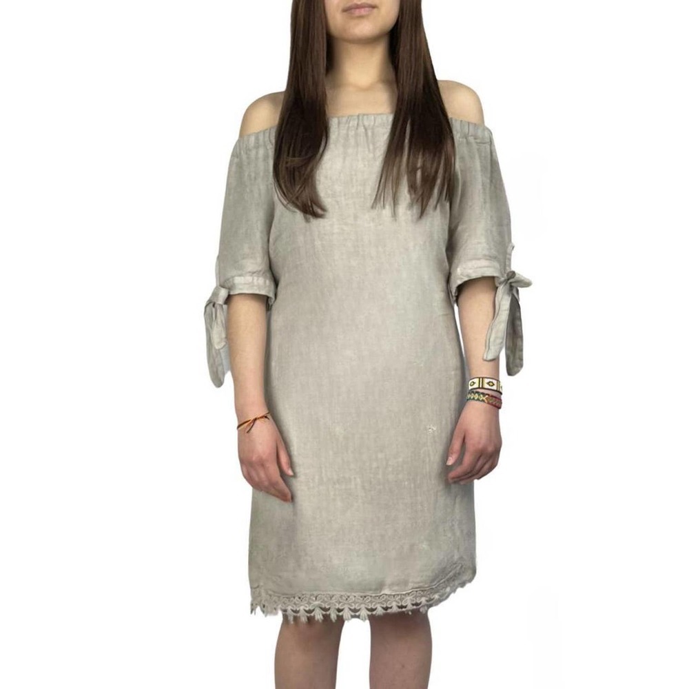 Designer Lungo L'Arno Linen Summer Dress
